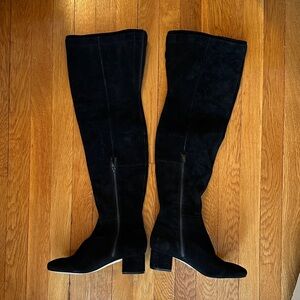 Black Over-The-Knee Boots